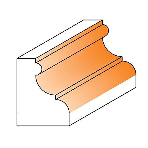 CMT ORANGE TOOLS CMT 856.501.11 Molding Bit, 1/2-Inch Shank, 1-7/8-Inch Diameter, Carbide-Tipped - Image 2