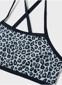 NAME IT Kids Leopard Print Bikini  - Image 3