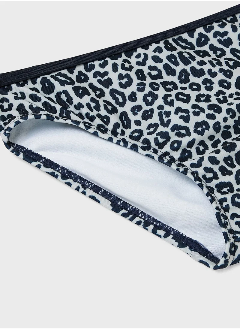 NAME IT Kids Leopard Print Bikini