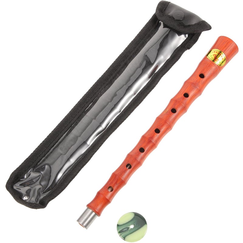 D Tone Suona Replacement Horn Pole Red Sandalwood Tube With Protective Case - Image 2