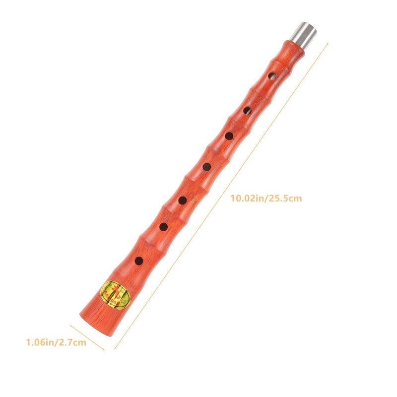 D Tone Suona Replacement Horn Pole Red Sandalwood Tube With Protective Case - Image 3
