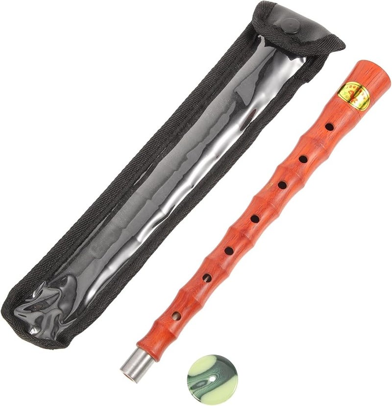 D Tone Suona Replacement Horn Pole Red Sandalwood Tube With Protective Case - Image 1