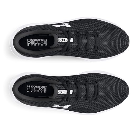 Under Armour Men's Charged Surge 4, (001) Black/Anthracite/White, 10.5, US - Image 3