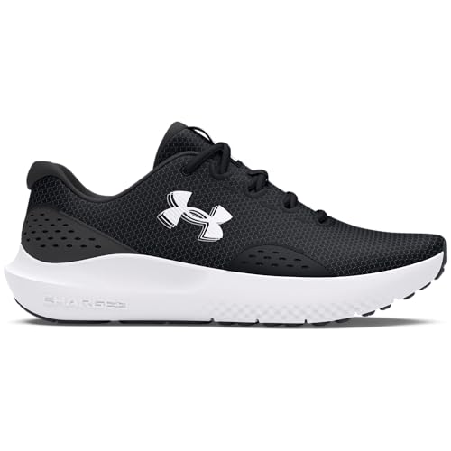 Under Armour Men's Charged Surge 4, (001) Black/Anthracite/White, 10.5, US - Image 5