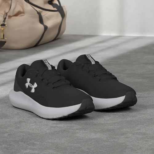 Under Armour Men's Charged Surge 4, (001) Black/Anthracite/White, 10.5, US - Image 2