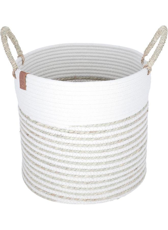 Alsaif Wicker Basket Set 3 Pieces Beige  - Image 3
