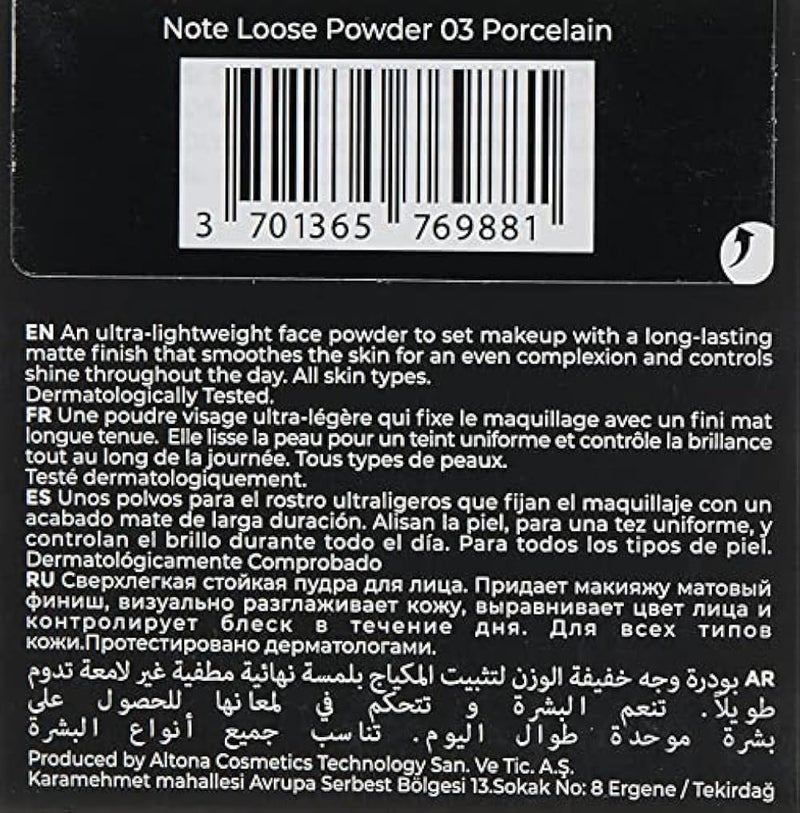 NOTE LOOSE POWDER 03 - Image 3