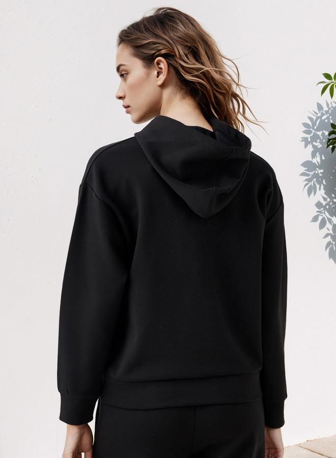 Kappa Women Printed Hooded Sweatshirt - Image 3