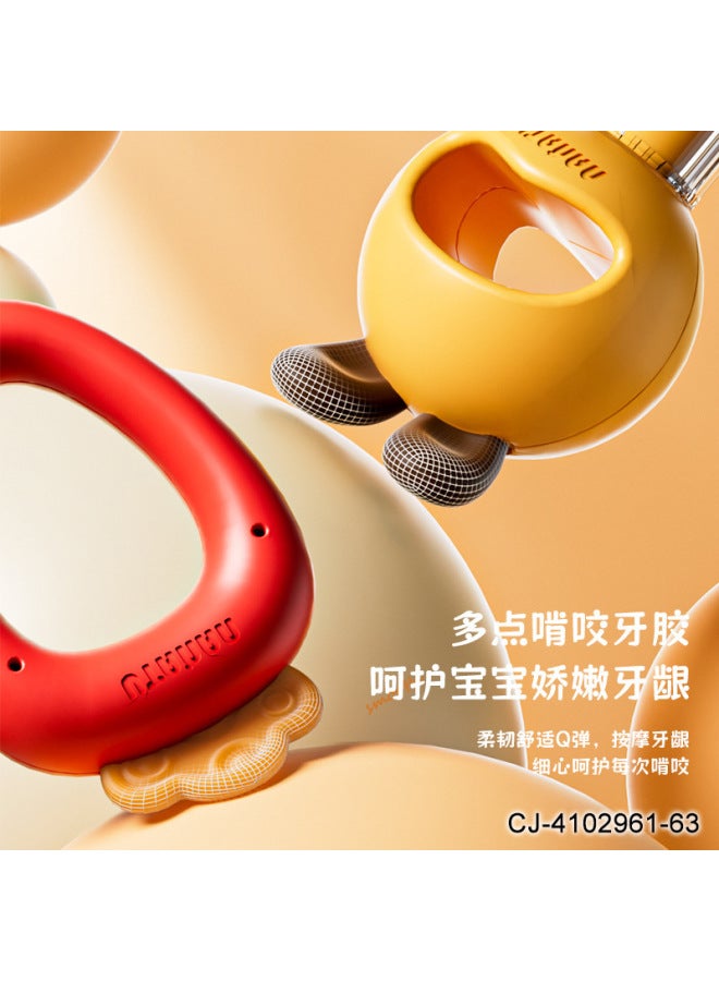 CJ Export Baby Tooth Glue Rattle Adorable Rabbit Storage Box Baby Comfort Can Be Chewed Early Education Educational Toys Suit - Image 3
