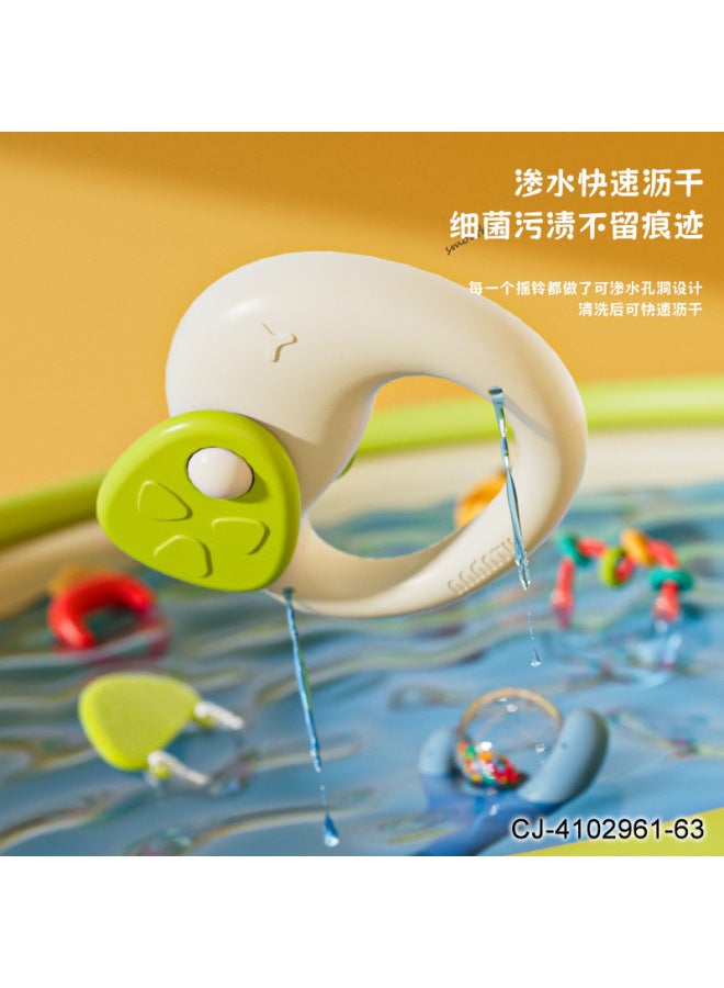 CJ Export Baby Tooth Glue Rattle Adorable Rabbit Storage Box Baby Comfort Can Be Chewed Early Education Educational Toys Suit - Image 2