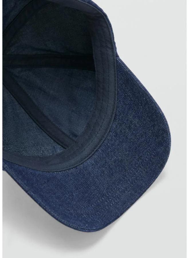 Mango Man  100% cotton denim cap for Men | Best Price UAE