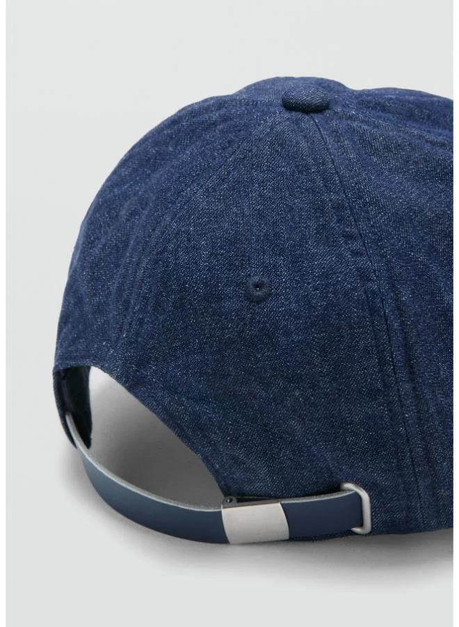 Mango Man  100% cotton denim cap for Men | Best Price UAE