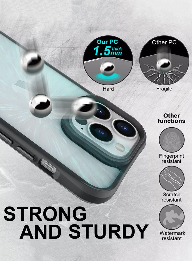 Theodor Protective Hybrid Case Cover For Apple Iphone 13 PRO MAX 6.7 Black - Image 5