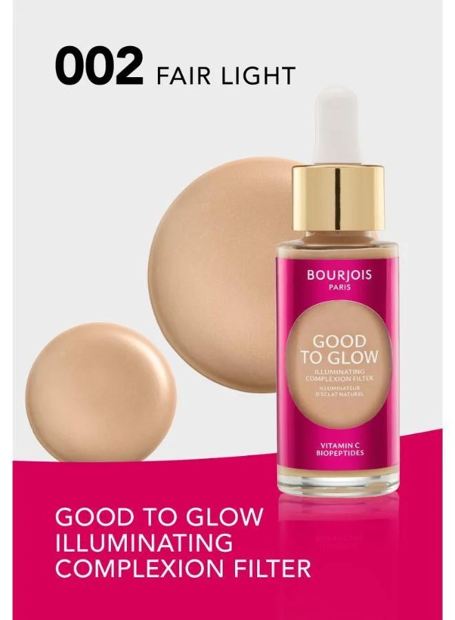 Bourjois Paris Good to Glow Illuminating Complexion Booster, 30ml