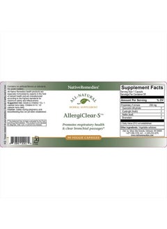 Native Remedies AllergiClear for Relief during Allergy Season (90 Tablets)  - Image 5