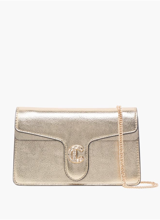 Le Confort Womens Le Confort Crossbody Mettalic Wih Metal Strap  - Image 1