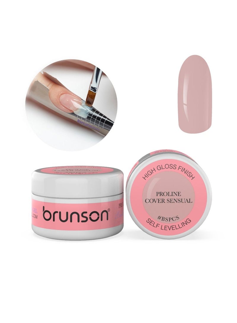 brunson Solid Sculpture Builder Gel for Nails 30ml Nail Sculpting Gel Self Levelling Non-Sticky Hand Solid Builder Gel Hard Nail Extension Gel 3d sculpting gel for Nail Art Design Salon Manicure Nail Art - Image 1