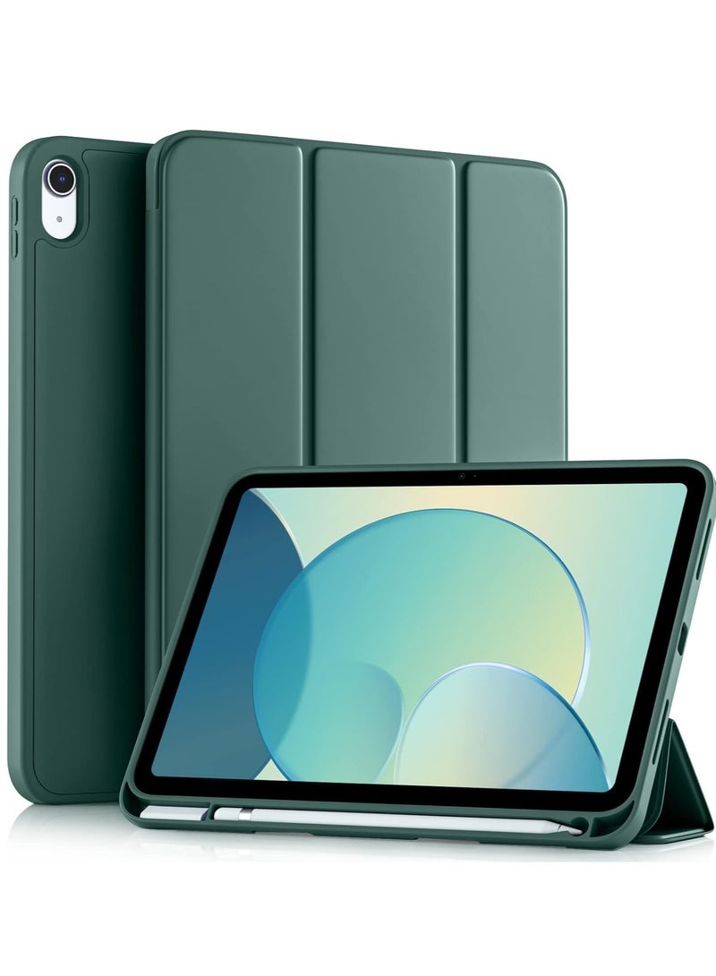 DUSALA Compatible with iPad 10th Generation Case 10.9 Inch 2022, Slim Trifold Stand Protective Cover with Pencil Holder, Soft TPU Back, Auto Sleep/Wake Function, Lightweight, Durable, and Easy to Carry - Image 1