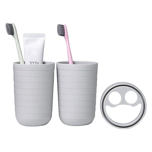 DIMAZO Portable Toothbrush Holder Case for Tooth Paste and Brush Storage, Travel Plastic Organizer for Bathroom, Camping, School & Business Travel, Hygienic Durable Design (Multi Color) Set of -1 - Image 5
