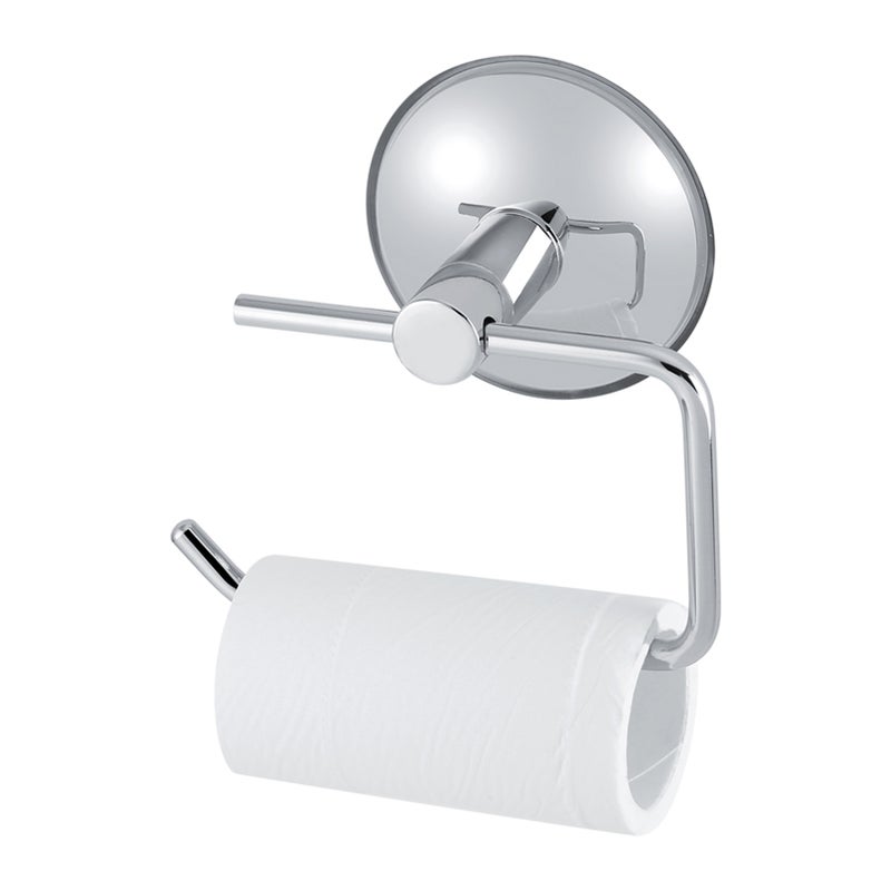 Stainless Steel Bathroom Toilet Suction Cup Paper Roll Holder Bar WallMounted Rack - Image 4