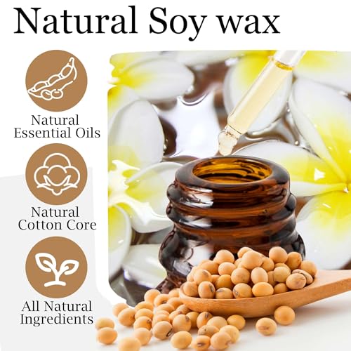 Lihome Candles Gifts for Women - Scented Candles, Natural Soy Wax Candles for Home Scented Perfect for Christmas, Birthday, Mother's Day, Vanilla Candle - Image 3