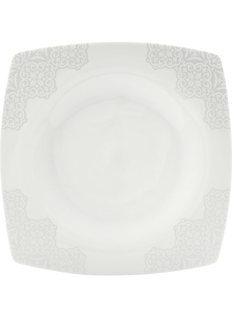 Karaca Fine Pearl Valentina 26 Pieces Square Pearl Breakfast/Serving Set for 6 Persons  - Image 4
