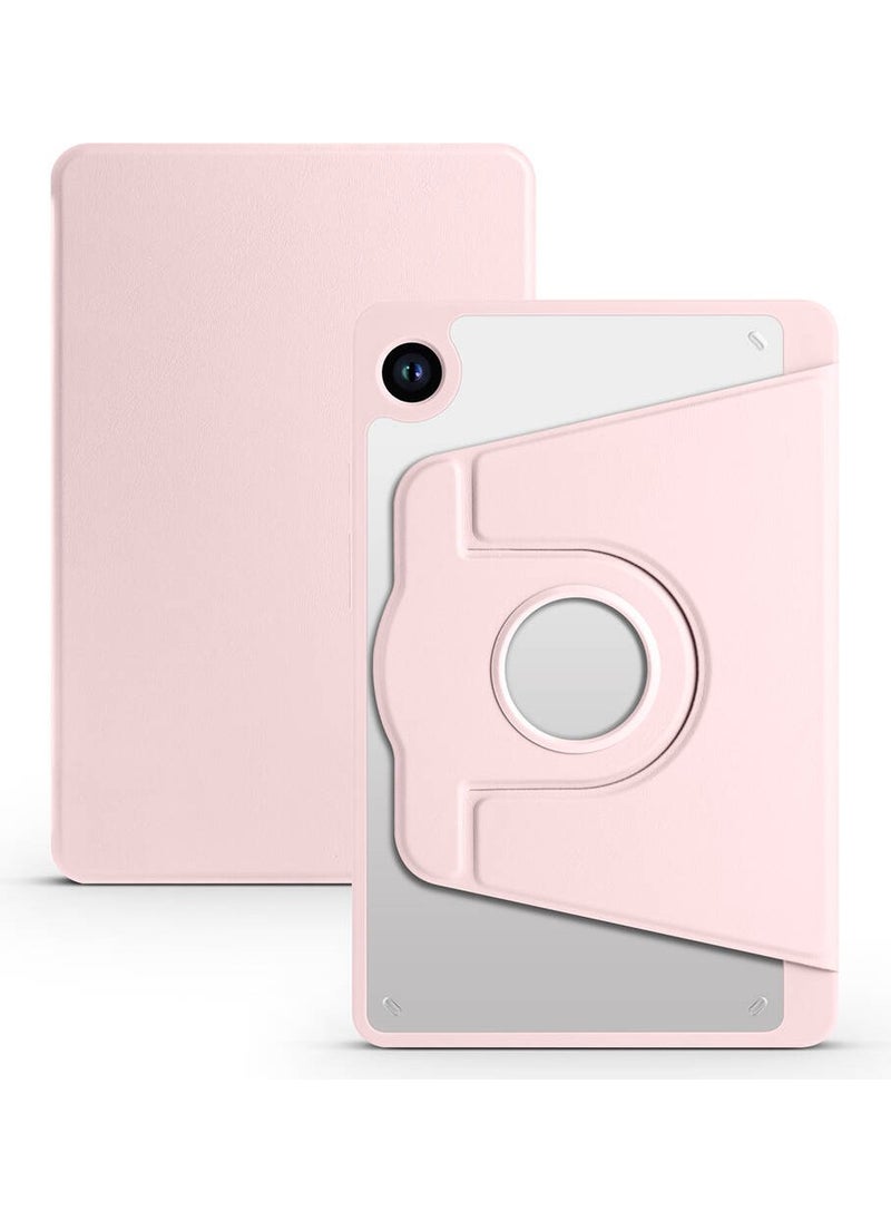 BBS Teknoloji Grup - BBS Technology Group Galaxy Tab A9 Plus Case Zore Thermal Pen Compartment Rotatable Stand Case-Pink - Image 1