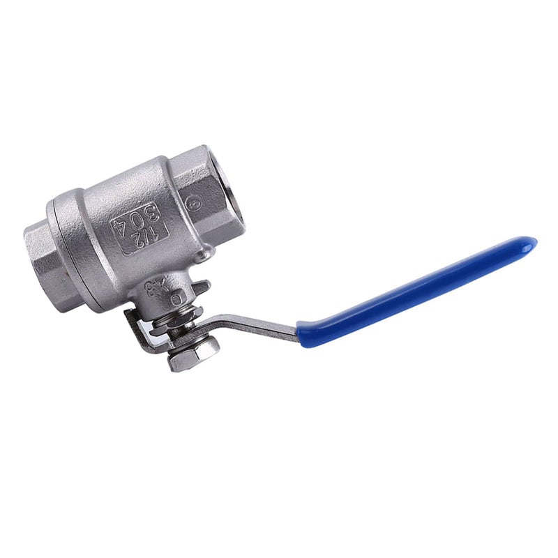 SS304 Full Port 2 Way Ball Valve 1 2 BSPT Top Loading Low Torque - Image 2