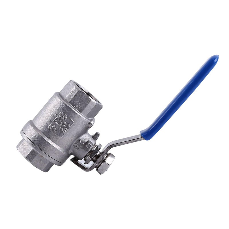 SS304 Full Port 2 Way Ball Valve 1 2 BSPT Top Loading Low Torque - Image 5