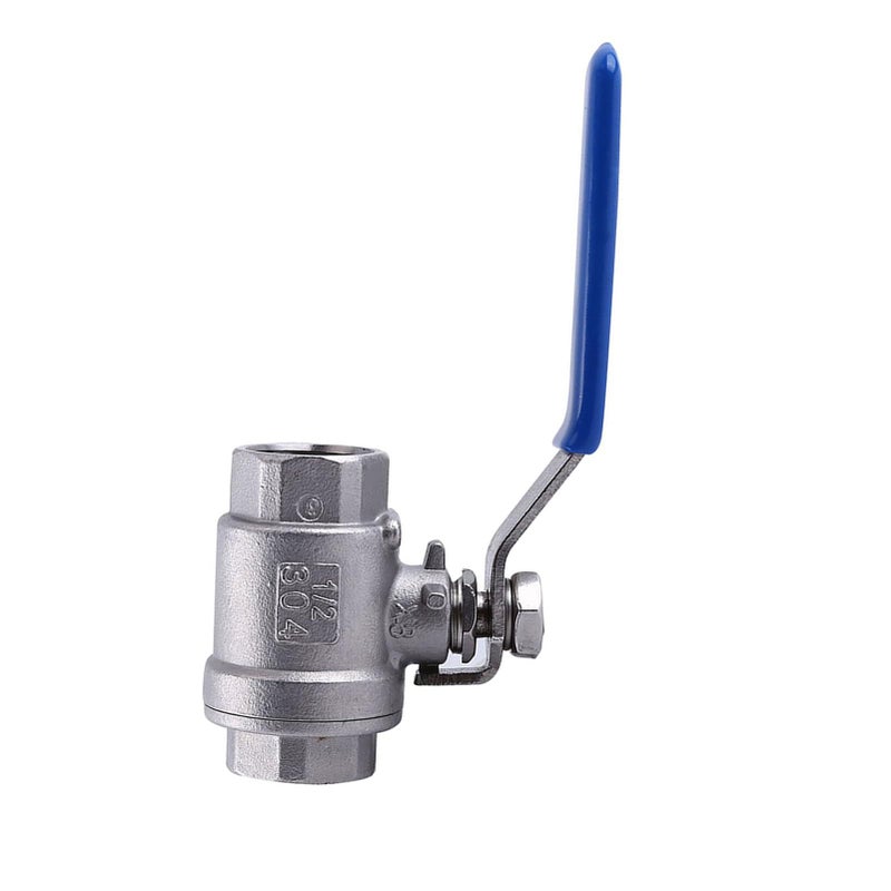 SS304 Full Port 2 Way Ball Valve 1 2 BSPT Top Loading Low Torque - Image 3