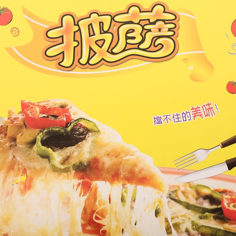 Healifty 40pcs Handheld Pizza Boxes 9-inch Corrugated Cardboard Takeout Containers Food Storage Holder and Party Packaging - Image 3