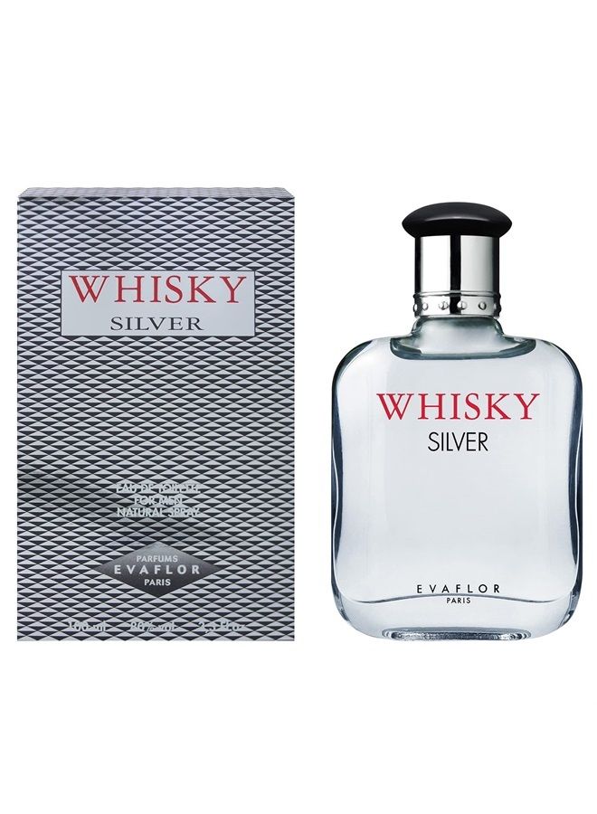 WHISKY عطر سيلفر للرجال 100 مل - Image 1