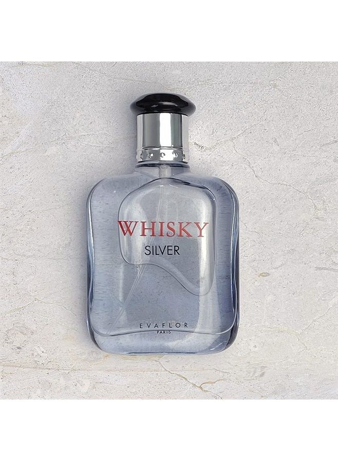 WHISKY عطر سيلفر للرجال 100 مل - Image 5