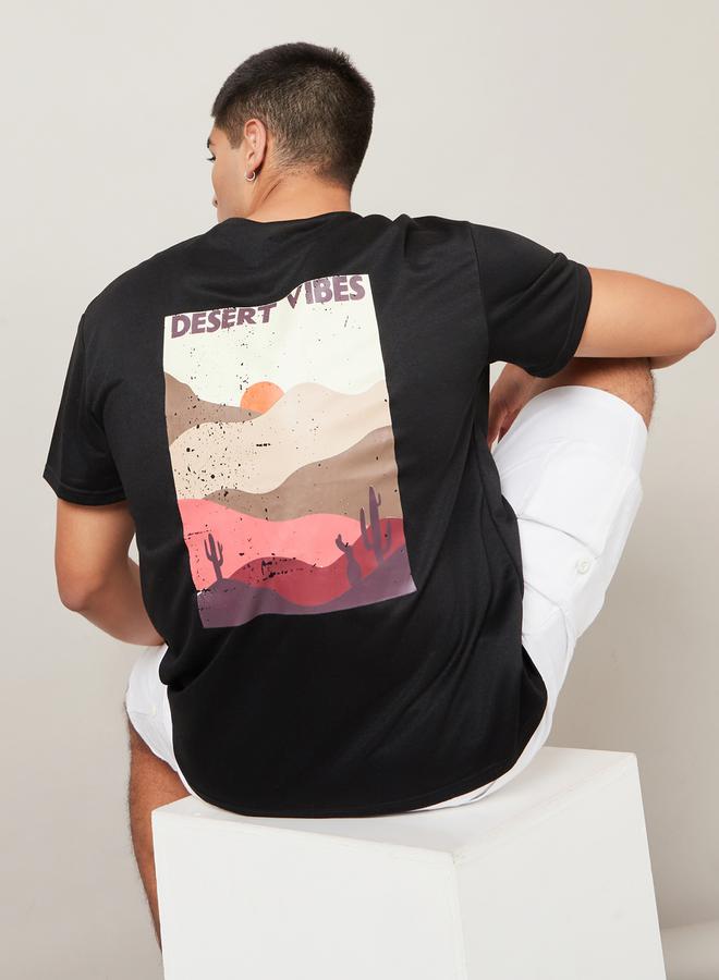 ستايلي تيشيرت كاجوال بقصة واسعة - Image 1