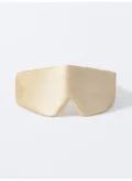 Beauty Pillow قناع نوم حريري 100% بلون البيج– راحة فاخرة لنوم هادئ