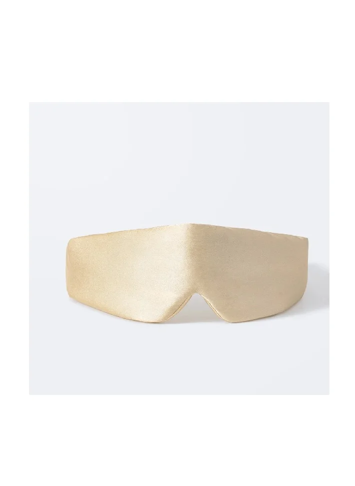 Beauty Pillow Beauty Pillow – Sleep Mask 100% Silk Champagne – Luxury Comfort for Restful Sleep