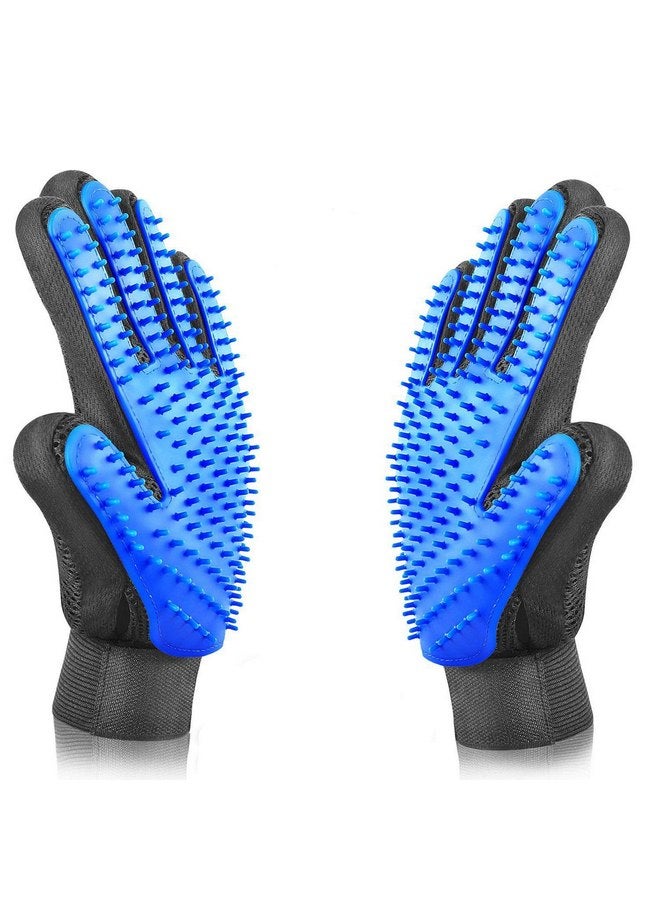 VeniCare Pet Grooming Glove - Gentle Deshedding Brush Glove - Efficient Pet Hair Remover Mitt - Massage Tool with Enhanced Five Finger Design - Perfect for Dogs & Cats with Long & Short Fur - Image 2