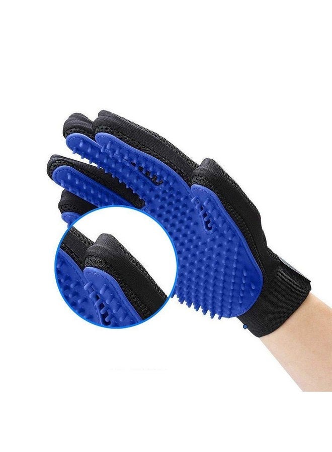 VeniCare Pet Grooming Glove - Gentle Deshedding Brush Glove - Efficient Pet Hair Remover Mitt - Massage Tool with Enhanced Five Finger Design - Perfect for Dogs & Cats with Long & Short Fur - Image 4