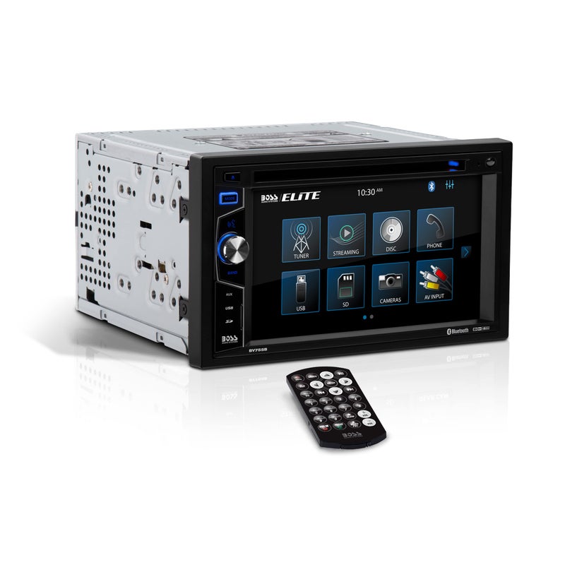 BOSS Audio Systems Elite BV755B Car Stereo System - 6.2 Inch Double Din Touchscreen, Bluetooth Head Unit, AM/FM Radio Receiver, CD Player, USB, SD, Aux In, Hook Up To Amplifier - Image 1