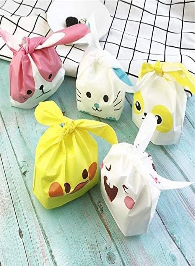 TREXEE Pack of 50 Guddy Bags Party Favor Bags Cookie Bags Chocolate Pouches Birthday Party Return Gift Bags (13.5cm*22cm) - Image 2