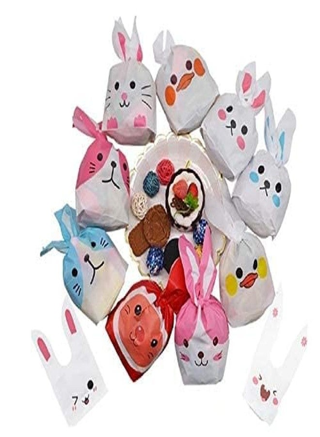TREXEE Pack of 50 Guddy Bags Party Favor Bags Cookie Bags Chocolate Pouches Birthday Party Return Gift Bags (13.5cm*22cm) - Image 3