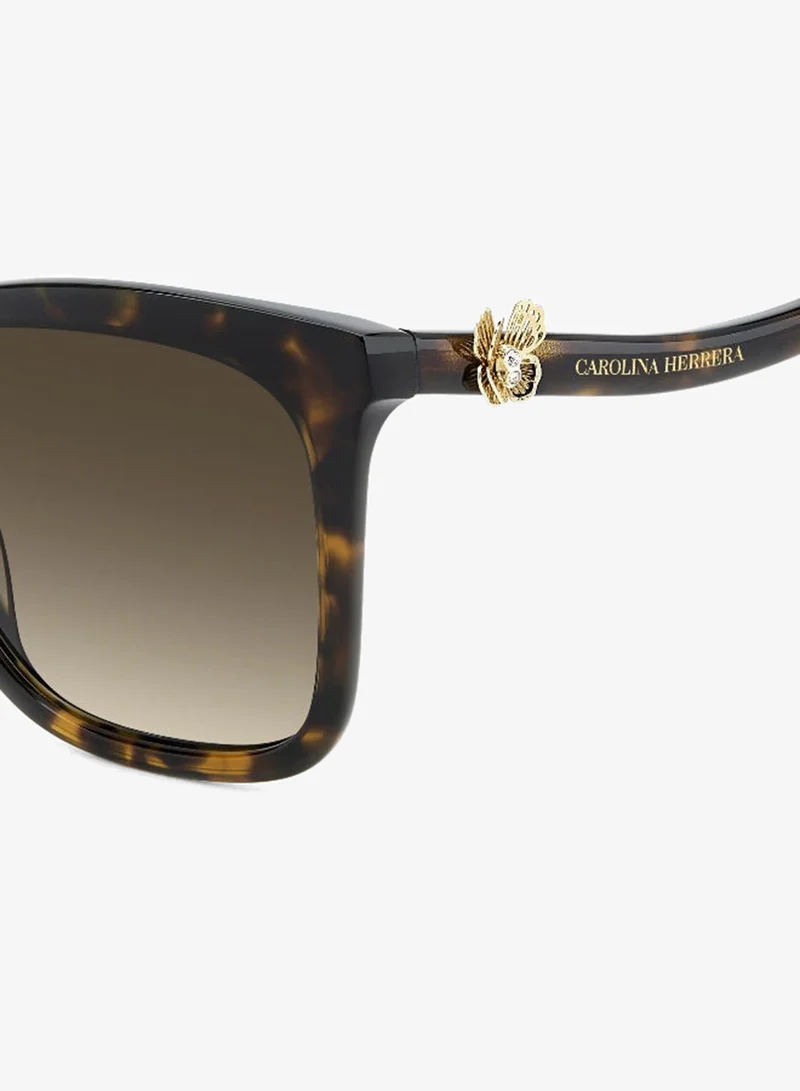Carolina Herrera  CAROLINA HERRERA HER 0394/G/S Sunglasses Brown Rectangular  | Best Price UAE