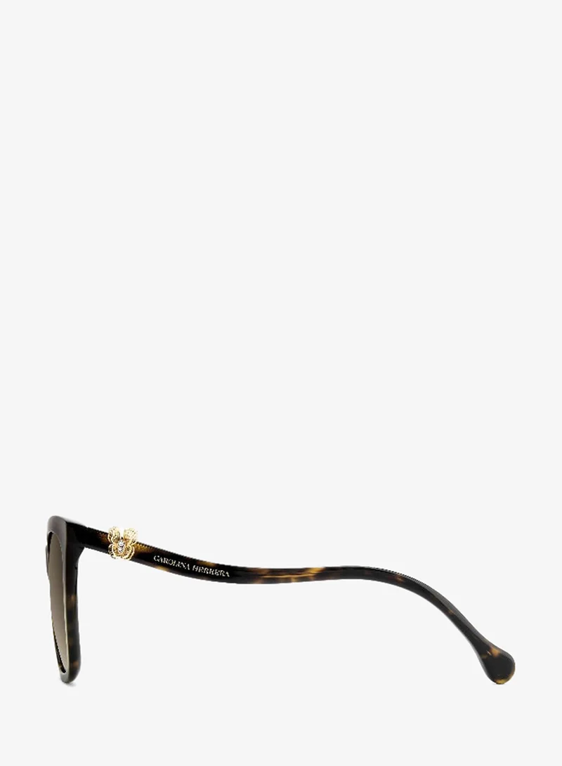Carolina Herrera  CAROLINA HERRERA HER 0394/G/S Sunglasses Brown Rectangular  | Best Price UAE