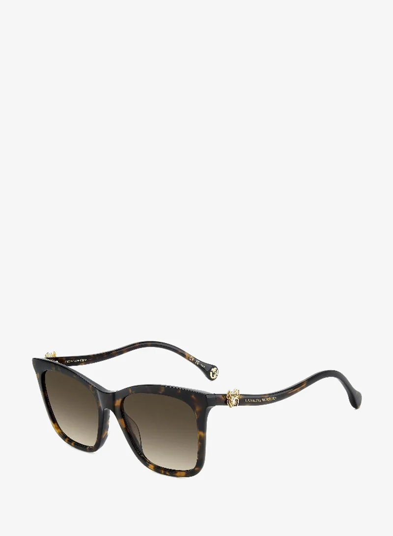 كارولينا هيريرا CAROLINA HERRERA HER 0394/G/S Sunglasses Brown Rectangular