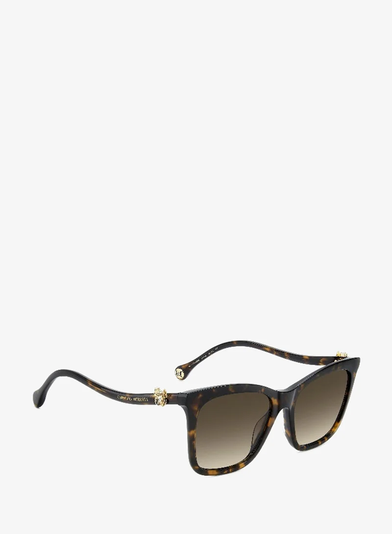 كارولينا هيريرا CAROLINA HERRERA HER 0394/G/S Sunglasses Brown Rectangular
