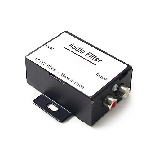 Ekylin Car Audio Noise Isolator Filter Radio Noise Eliminator for Auto Truck Boat Speakers Amplifier Equalizer RCA Signal - Image 1