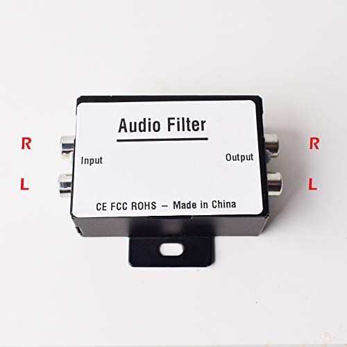 Ekylin Car Audio Noise Isolator Filter Radio Noise Eliminator for Auto Truck Boat Speakers Amplifier Equalizer RCA Signal - Image 4