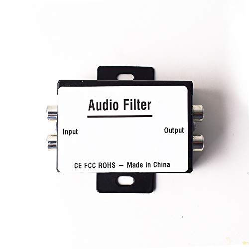 Ekylin Car Audio Noise Isolator Filter Radio Noise Eliminator for Auto Truck Boat Speakers Amplifier Equalizer RCA Signal - Image 3