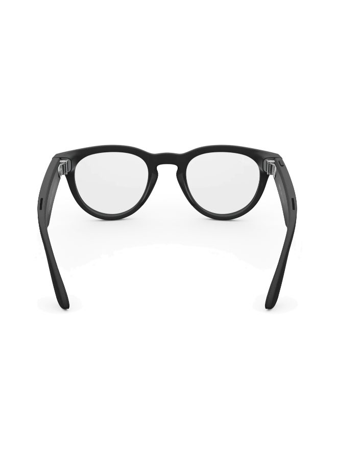 Meta RAY-BAN Headliner (Gen 2) Matte Black Frame Clear Lens Standard High bridge Matte Black Clear - Image 4