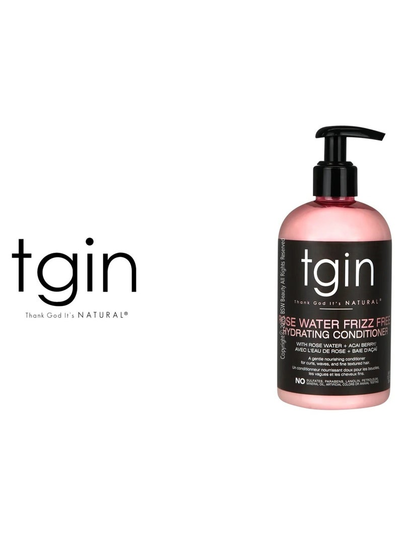 تجين بلسم مرطب للشعر المجعد بماء الورد (13 أونصة) - Image 2